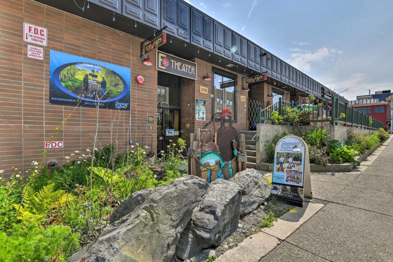 Idyllic Dtwn Anchorage Condo With Fireplace! Exterior foto